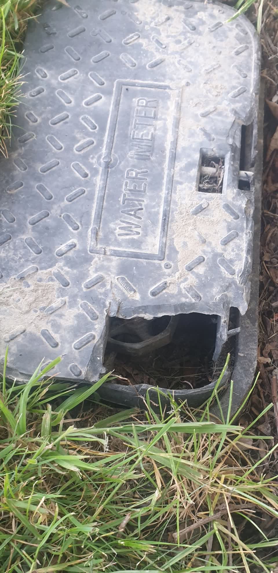 The photograph attached to this water supply report