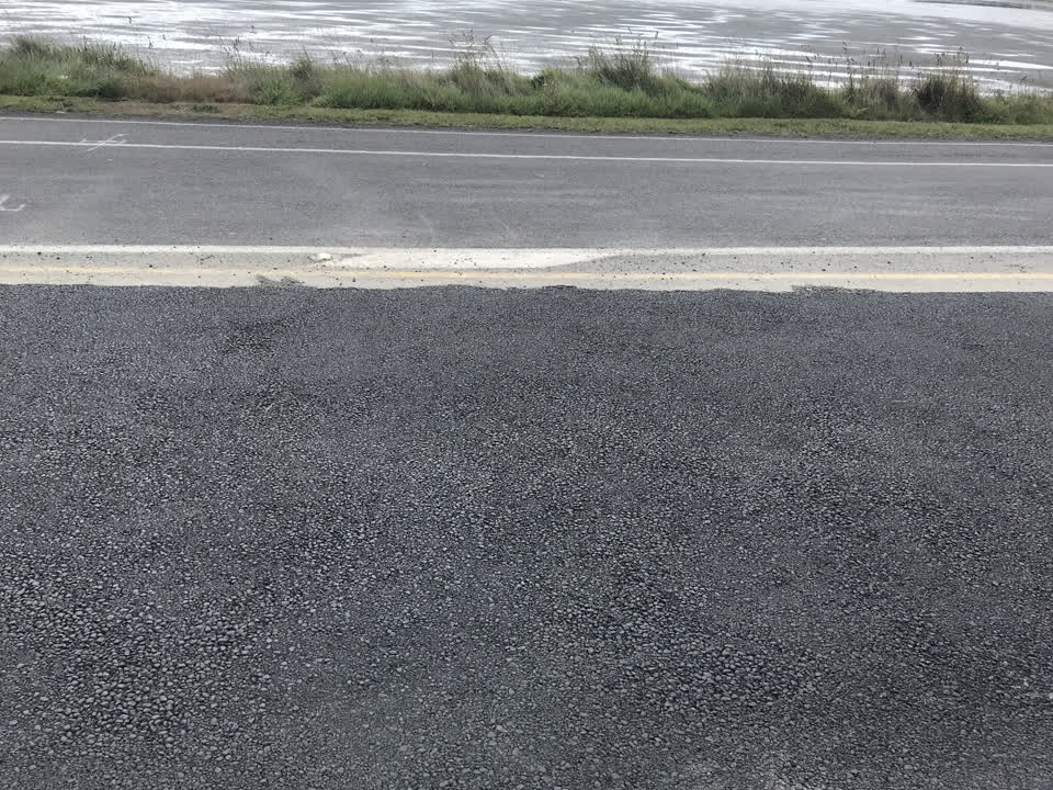 The photograph attached to this pavement - general report