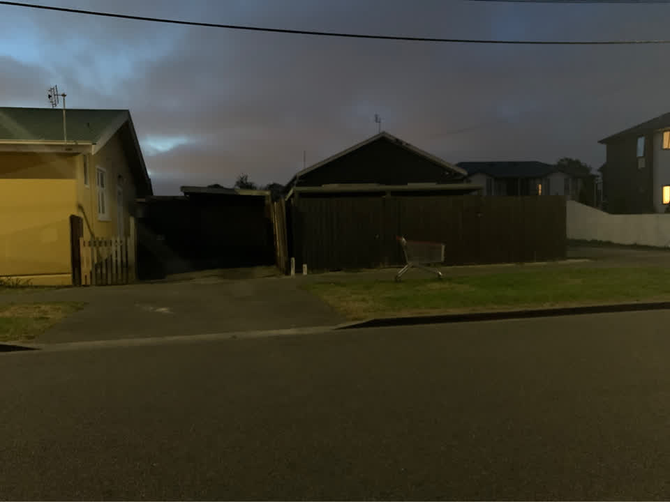 The photograph attached to this general - abandoned trolley report