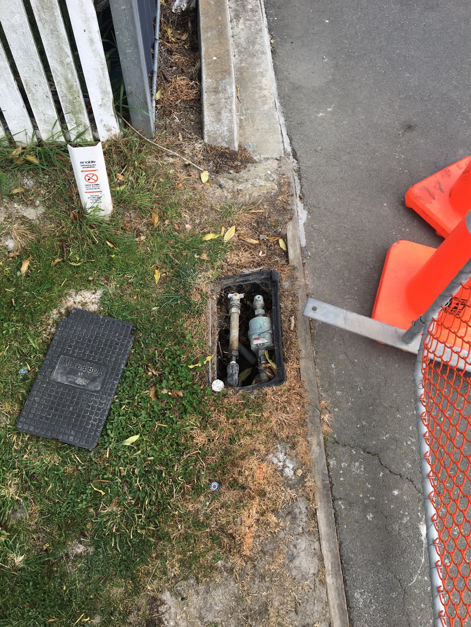 The photograph attached to this pavement - general report