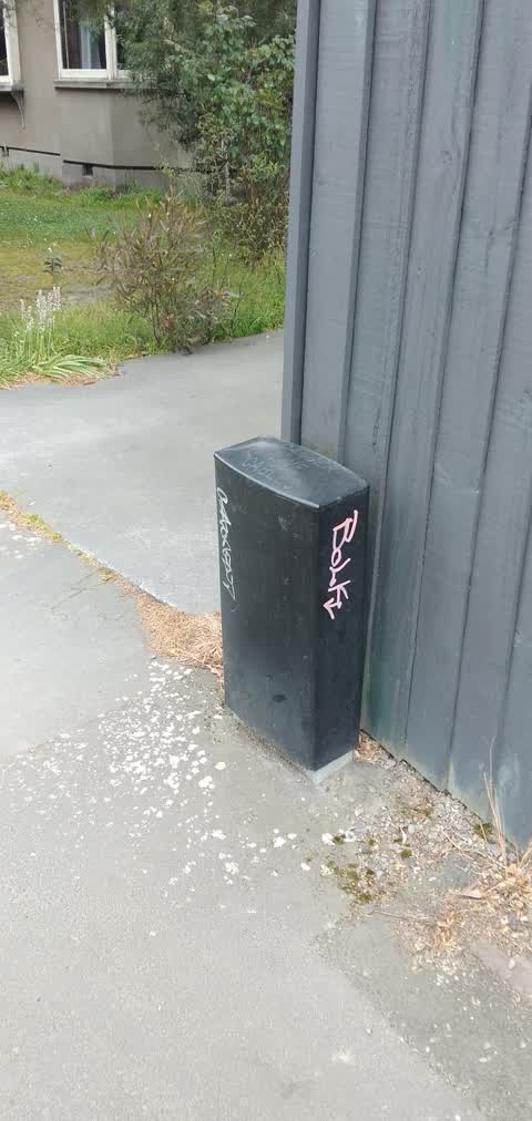 Graffiti, a report photo
