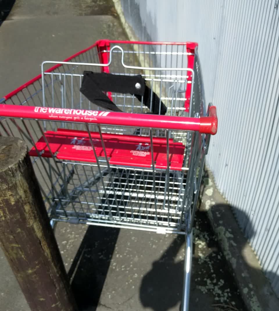 The photograph attached to this general - abandoned trolley report