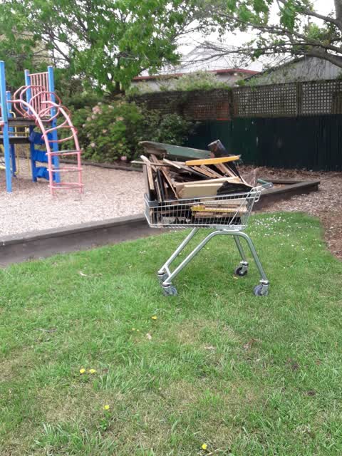 Dumped Rubbish, a report photo