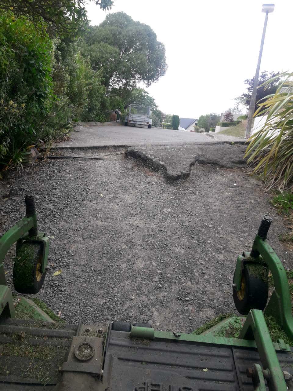 The photograph attached to this parks report