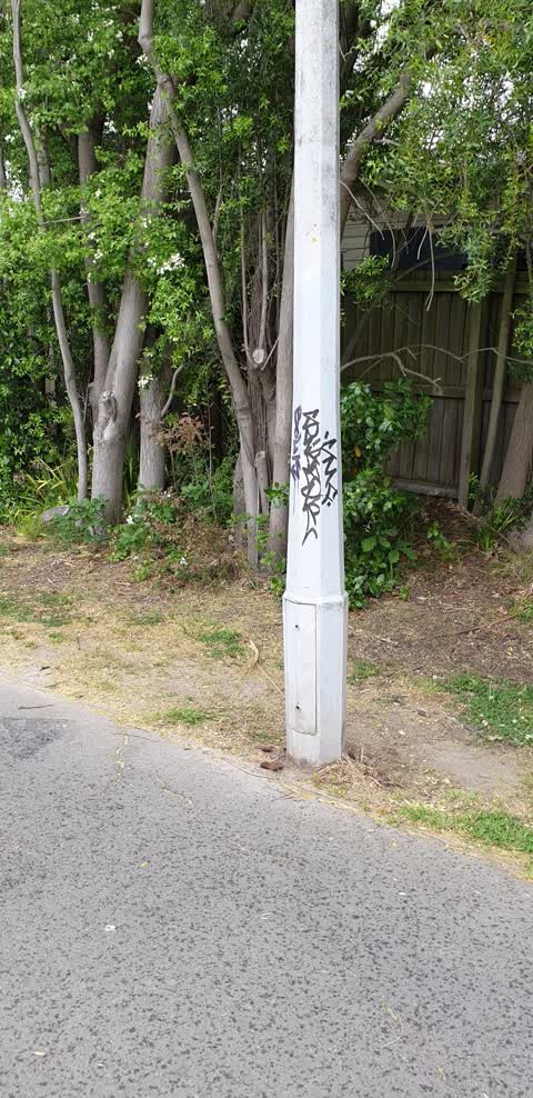 Graffiti, a report photo
