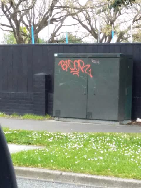 Graffiti, a report photo