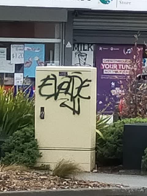 Graffiti, a report photo