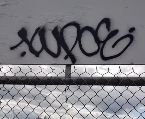 Graffiti, a report photo