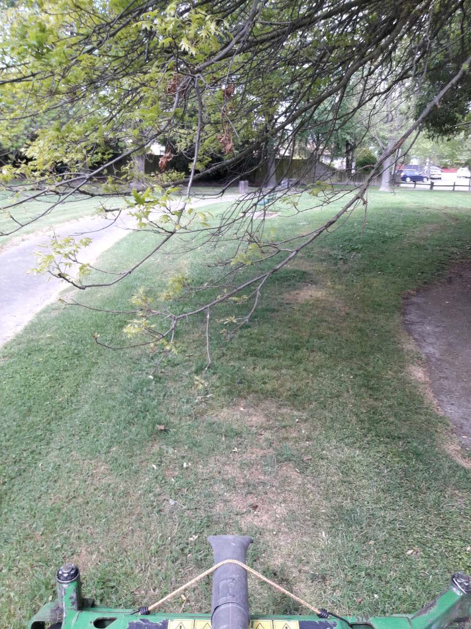 The photograph attached to this parks report