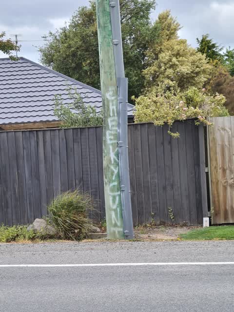 Graffiti, a report photo