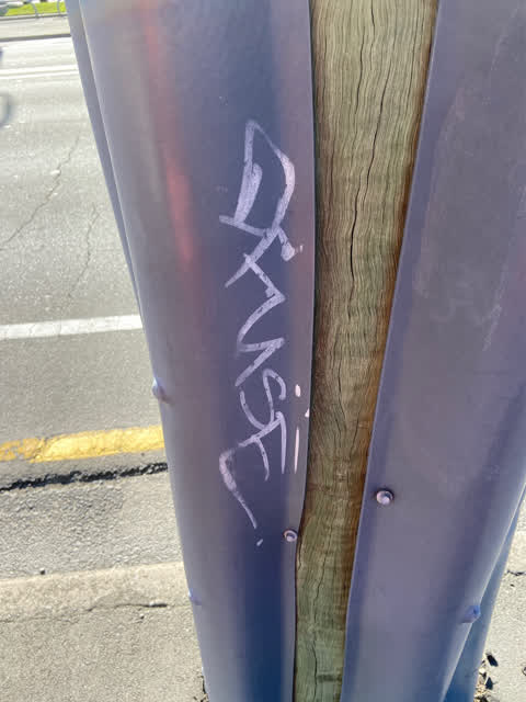 Graffiti, a report photo