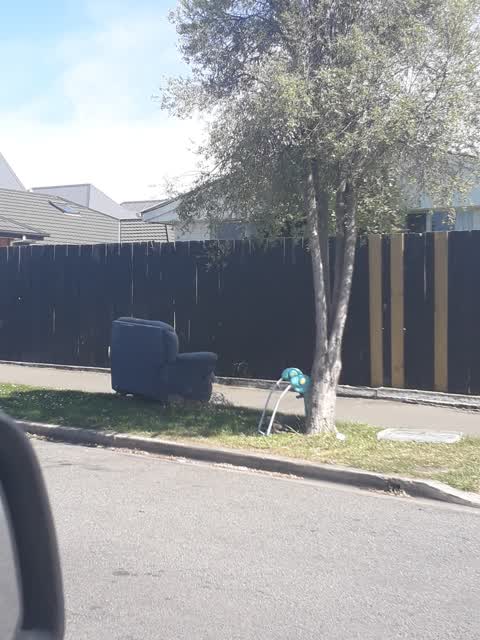 Dumped Rubbish, a report photo