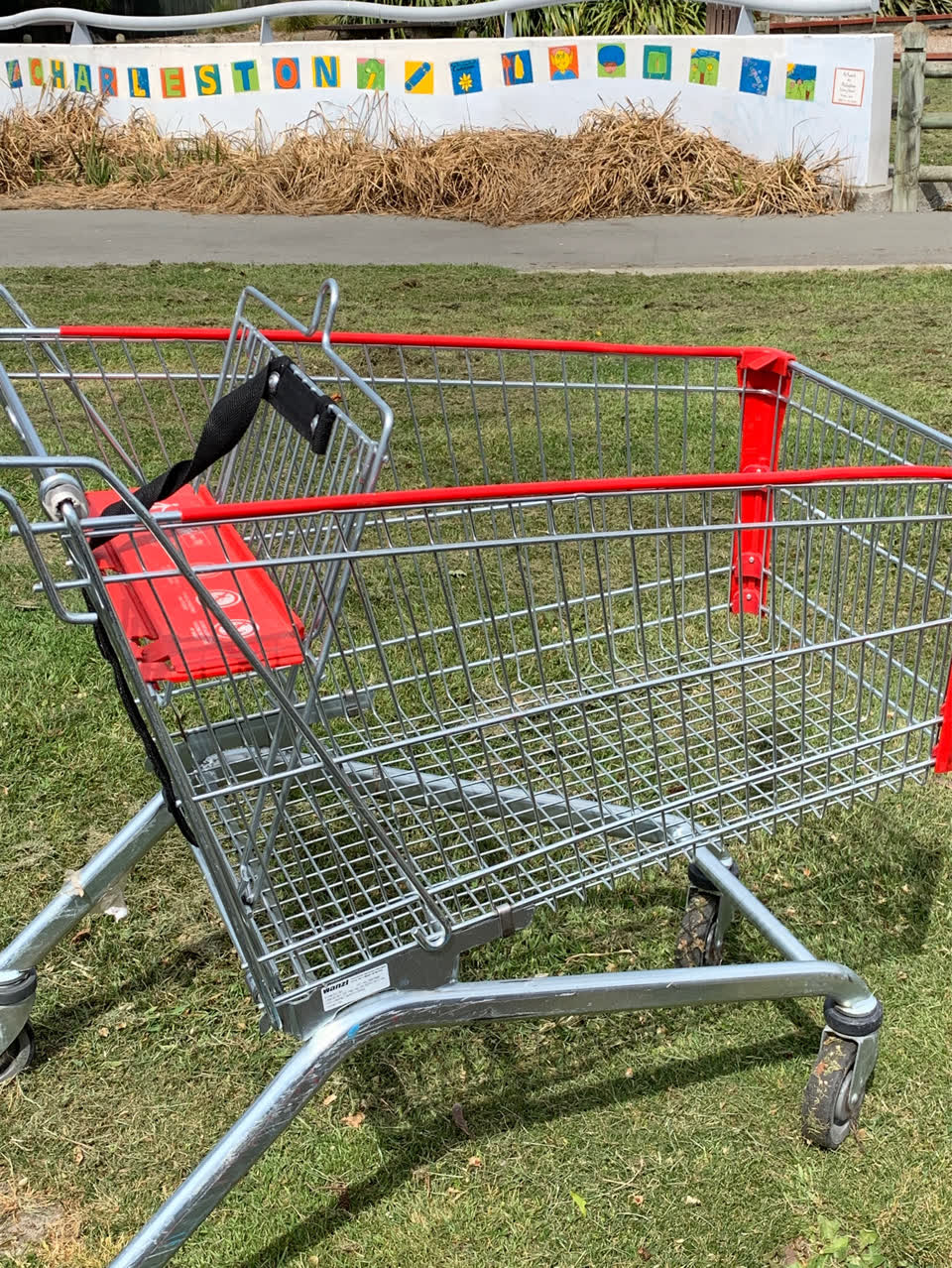 The photograph attached to this general - abandoned trolley report