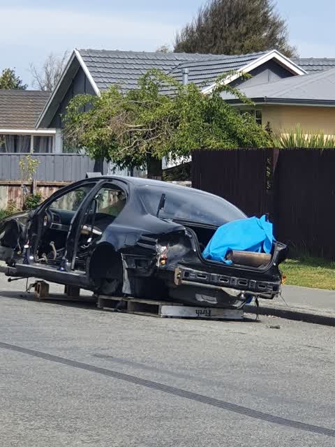 Hazard, vehicle, a report photo