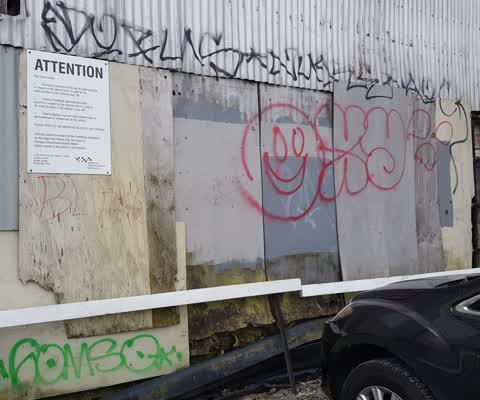 Graffiti — a report photo