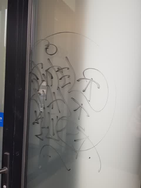 Graffiti, a report photo