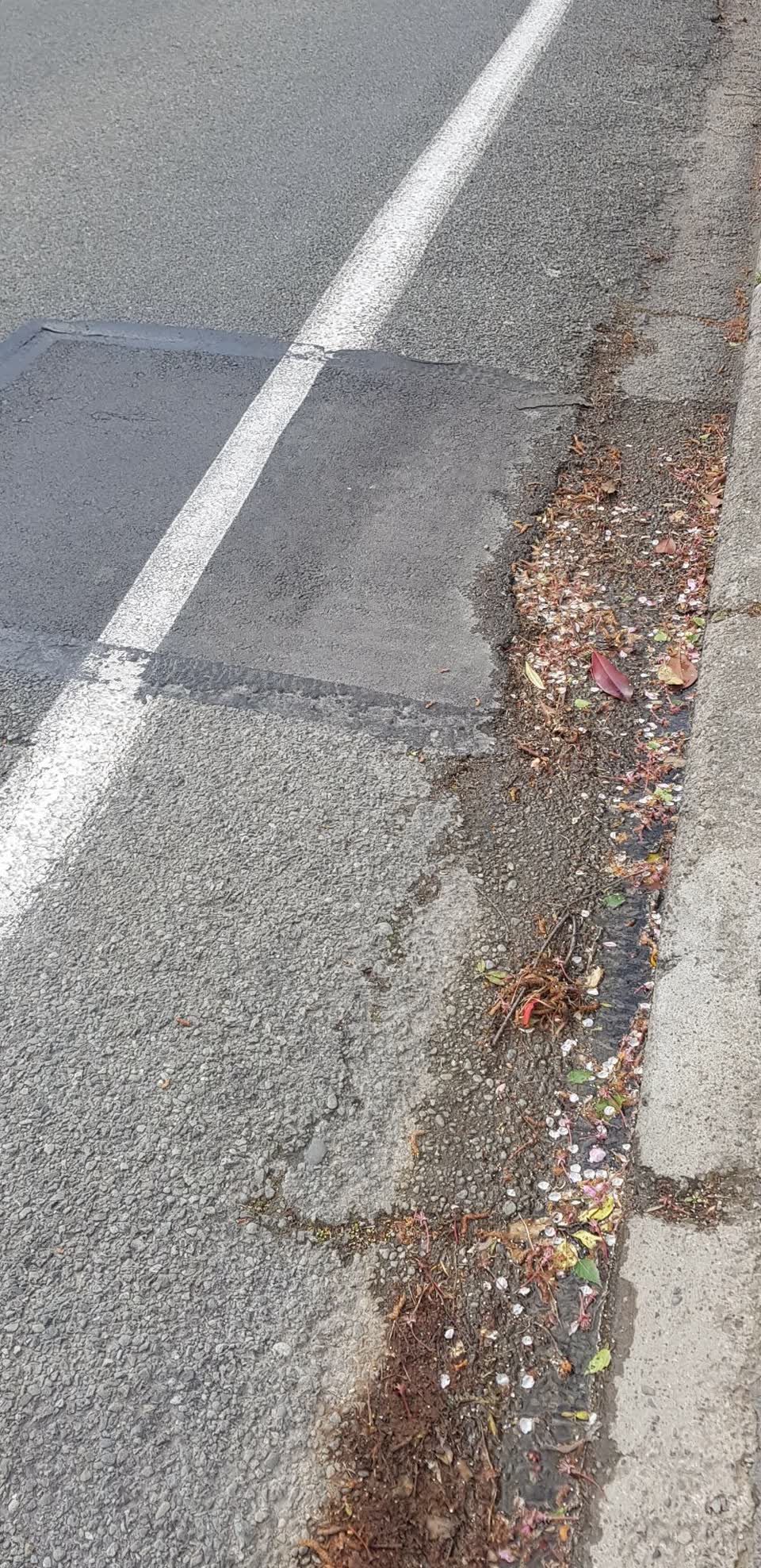 The photograph attached to this water leak report