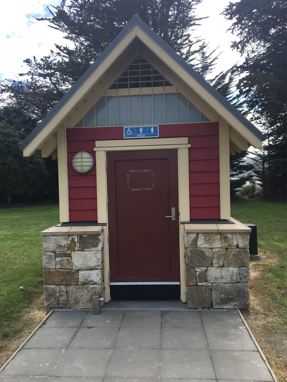 The photograph attached to this public toilet report