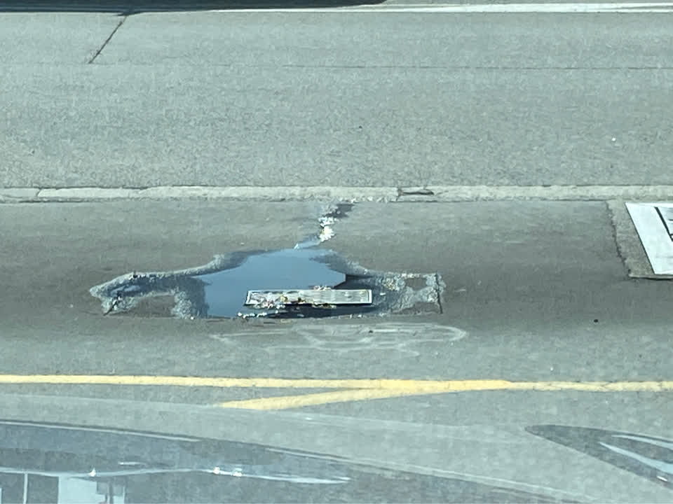 The photograph attached to this water supply report