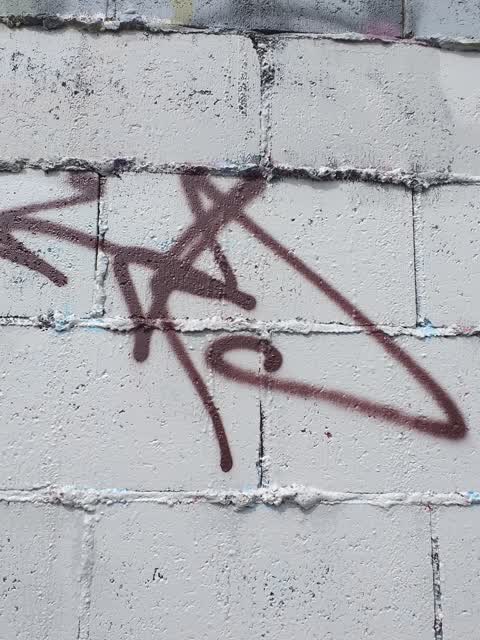 Graffiti, a report photo