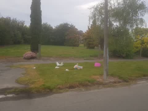 Dumped Rubbish, a report photo