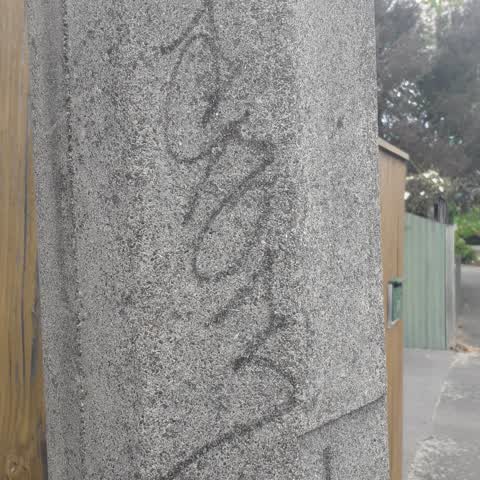 Graffiti, a report photo