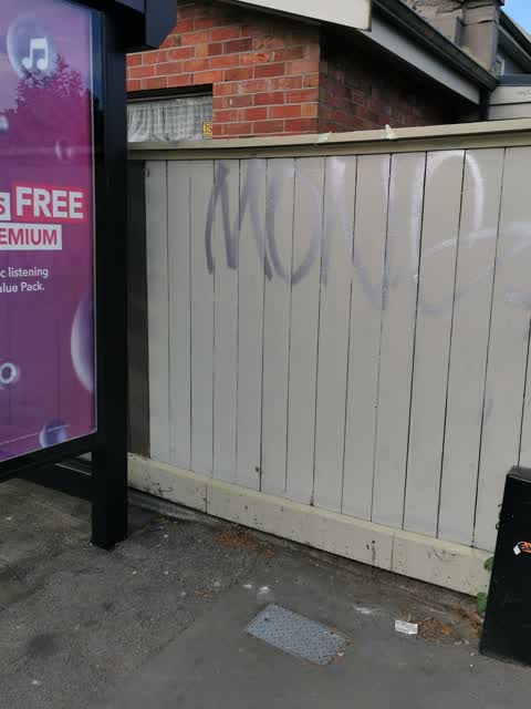 Graffiti, a report photo