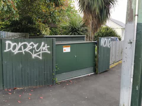 Graffiti, a report photo