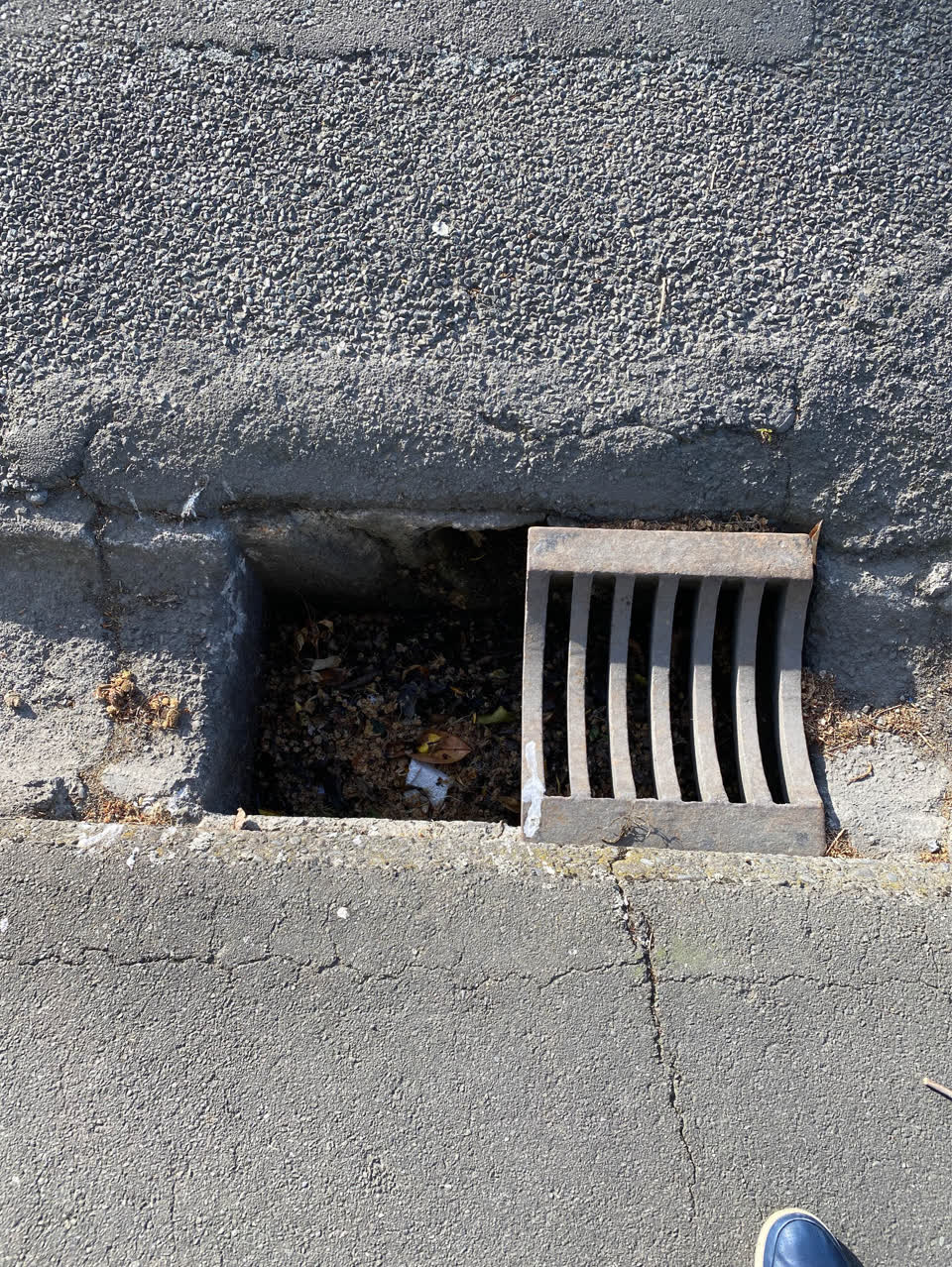 The photograph attached to this wastewater/stormwater report