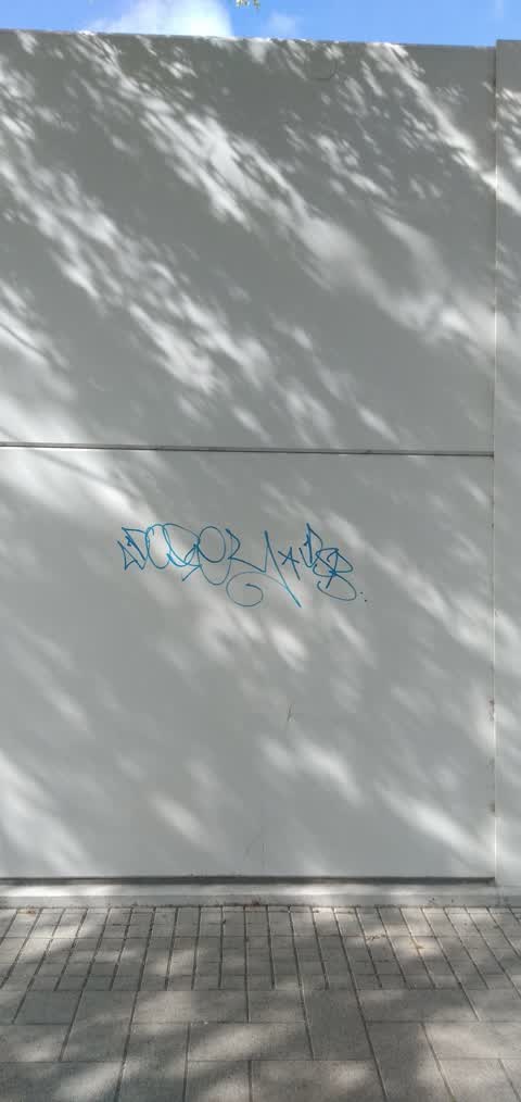 Graffiti, a report photo