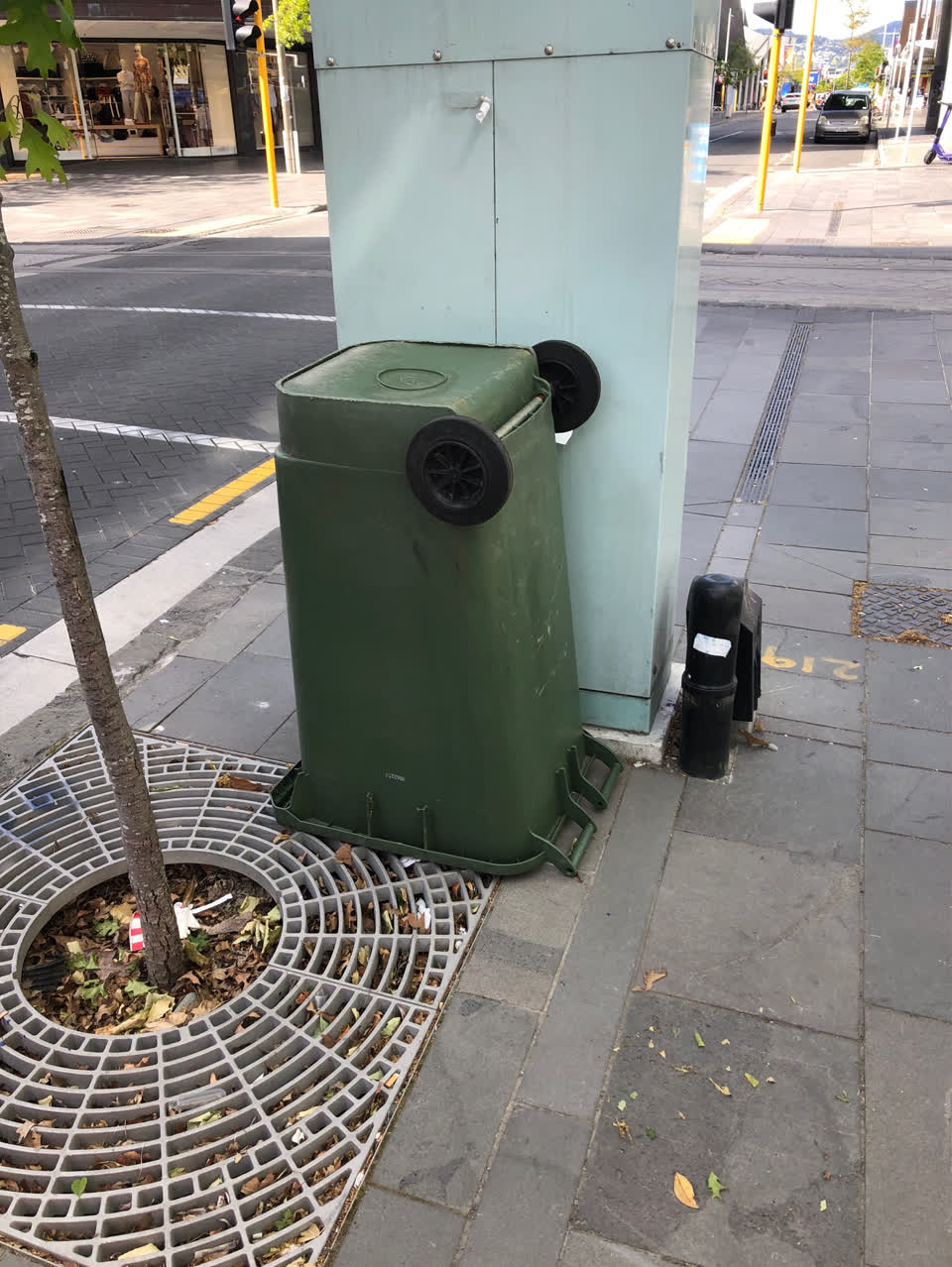 The photograph attached to this dumped rubbish report