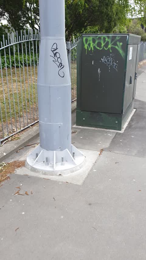 Graffiti, a report photo