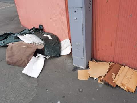 Dumped Rubbish, a report photo