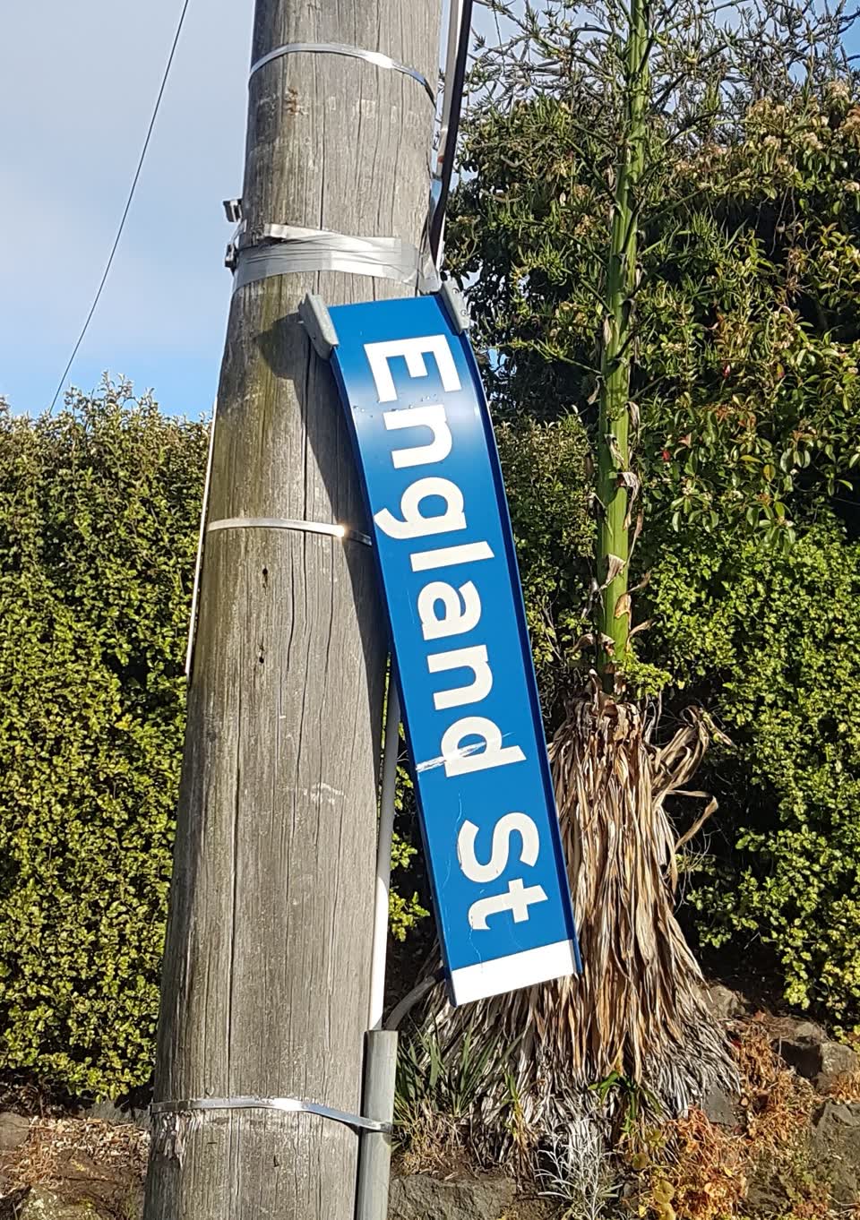 The photograph attached to this vandalism - general report