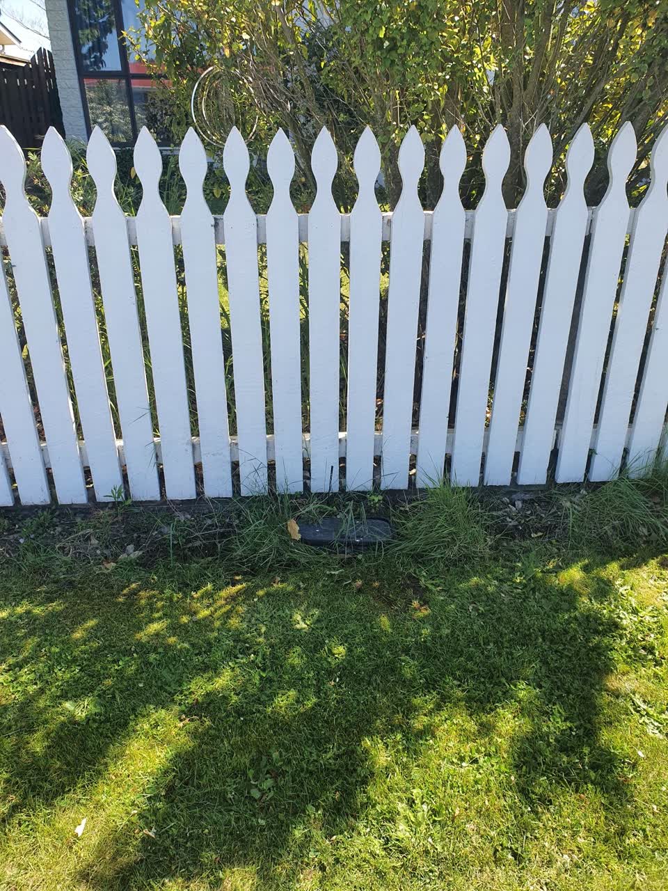 The photograph attached to this water leak report
