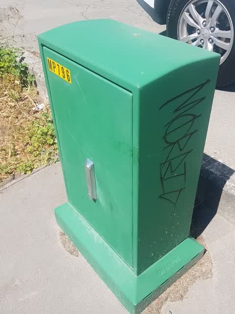 Graffiti, a report photo