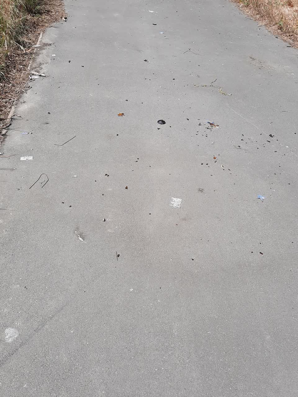 The photograph attached to this pavement - general report
