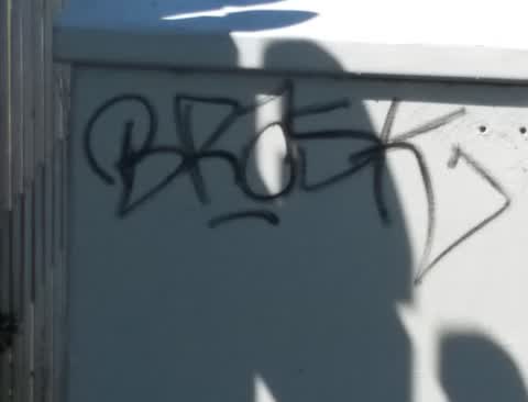 Graffiti, a report photo
