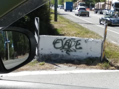 Graffiti, a report photo