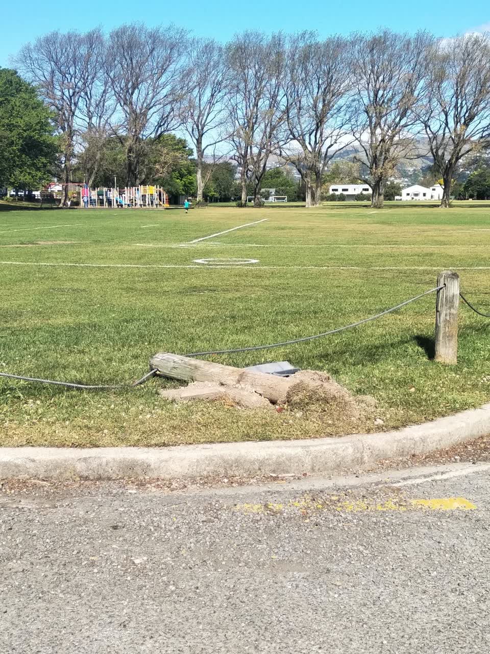 The photograph attached to this parks report