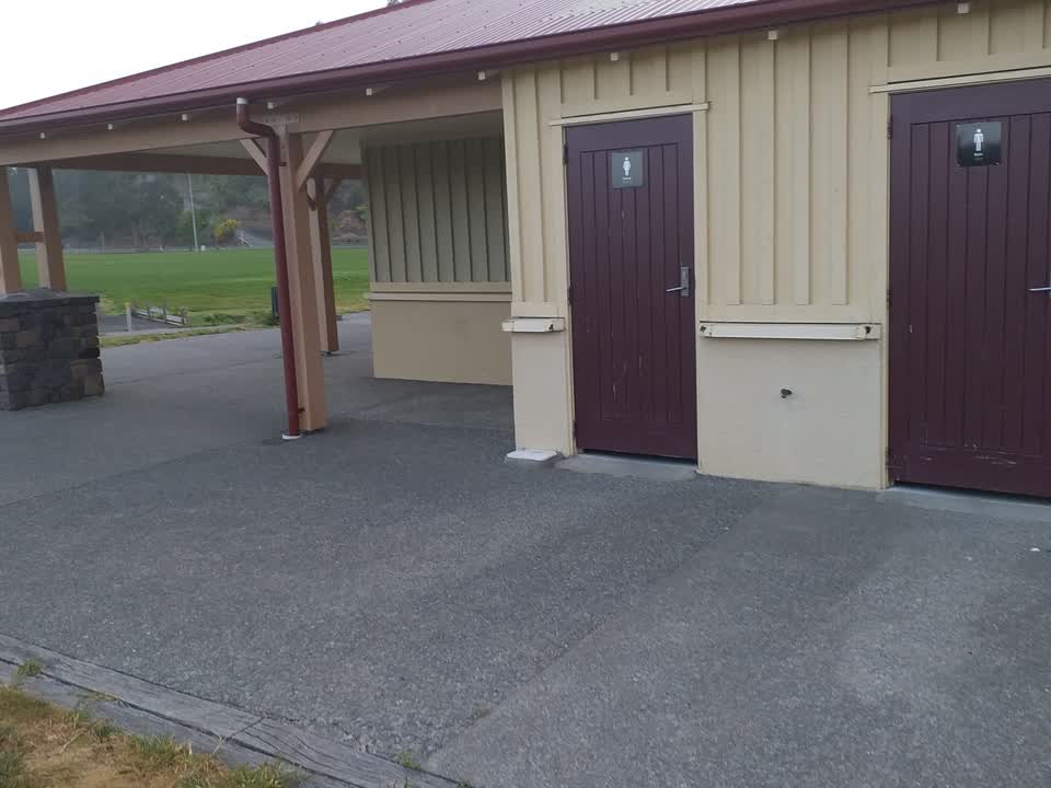 The photograph attached to this public toilet report