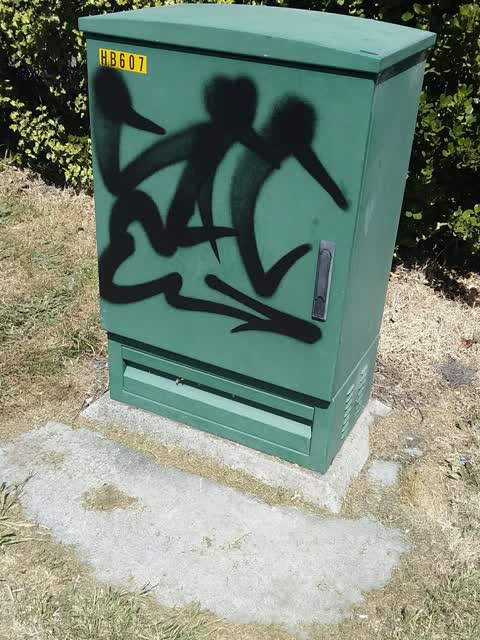 Graffiti, a report photo