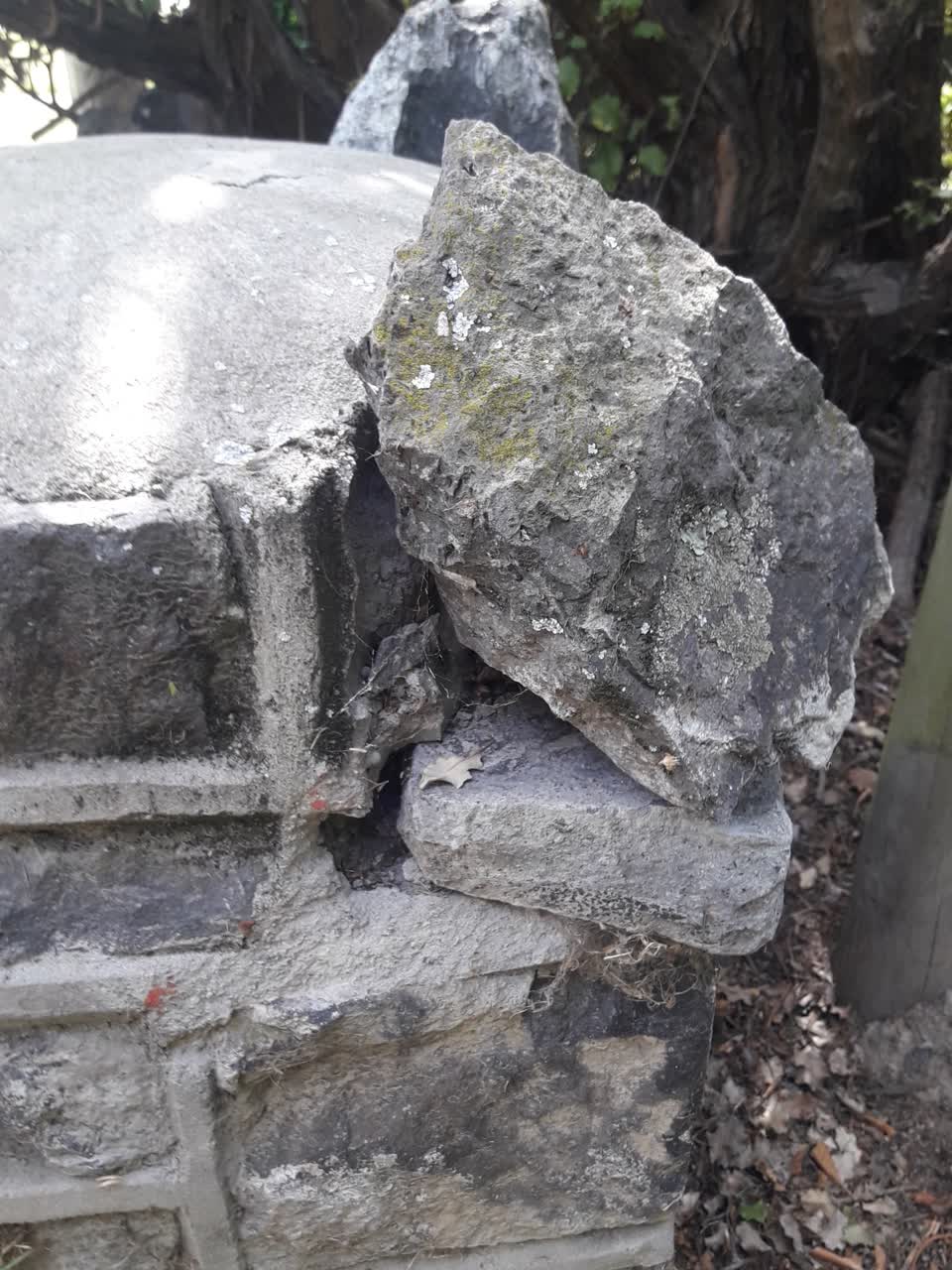 The photograph attached to this parks report