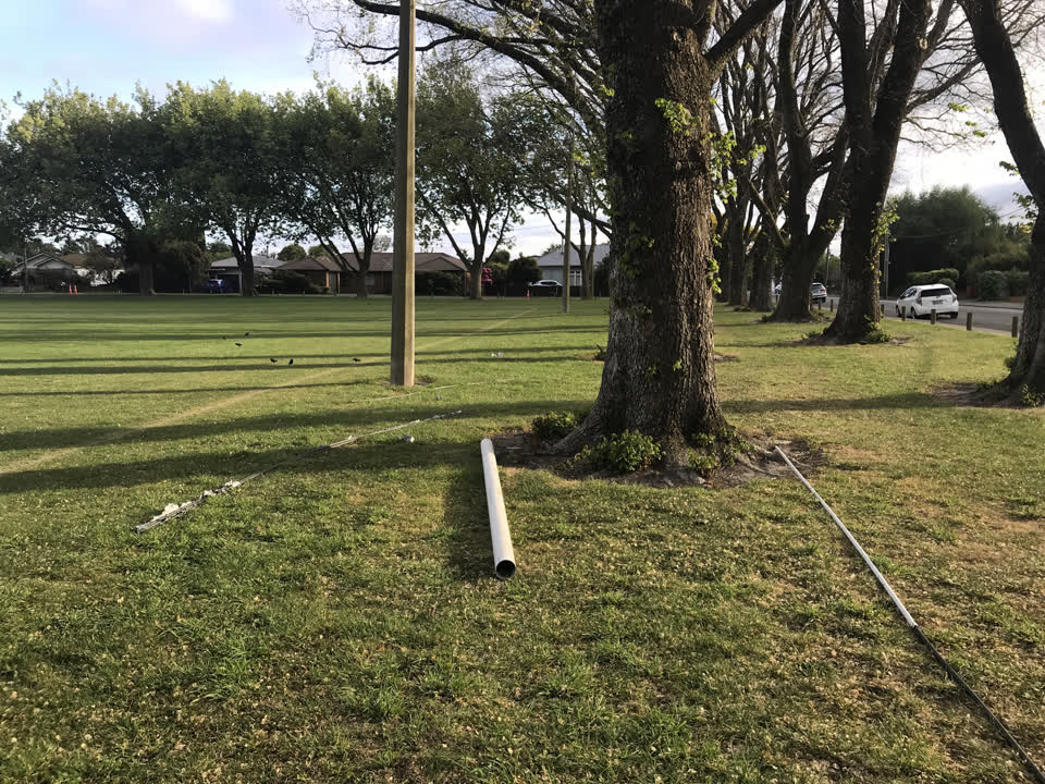 The photograph attached to this parks report