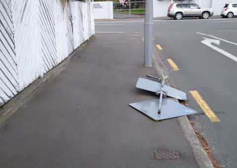Road Signage, a report photo