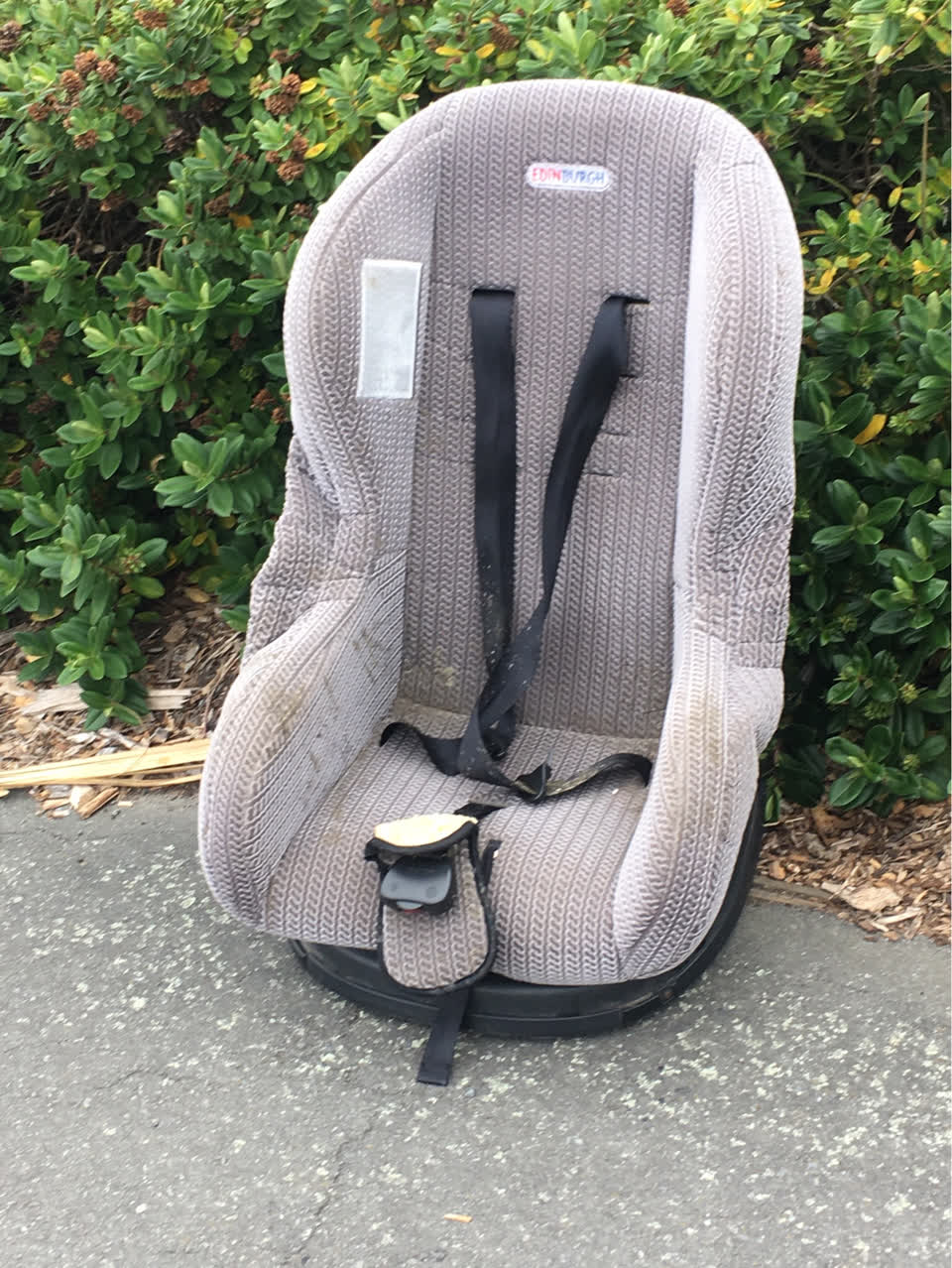 The photograph attached to this dumped rubbish report