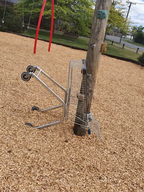 Playground Equipment, a report photo