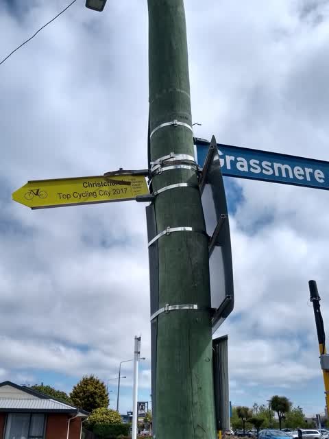 Damaged Street Sign, a report photo