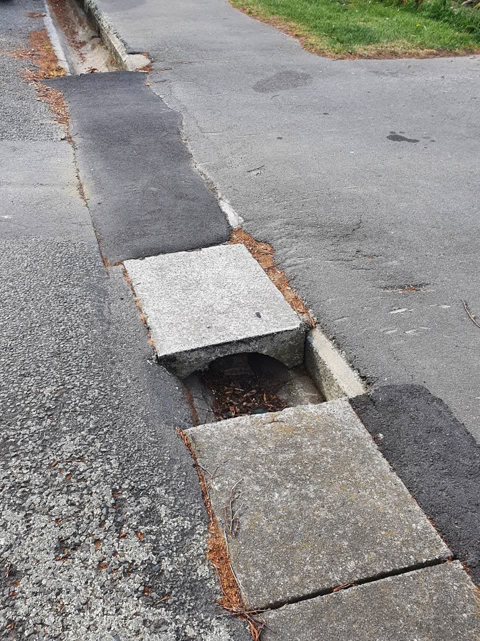 The photograph attached to this pavement - general report