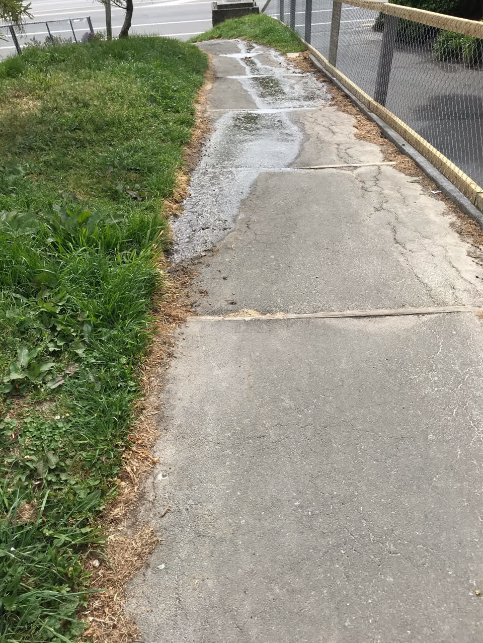 The photograph attached to this water general report